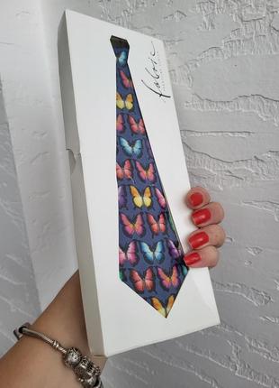 Крута нова краватка, гастук чоловічий. шовк! коробка, ручна робота!!!8 фото