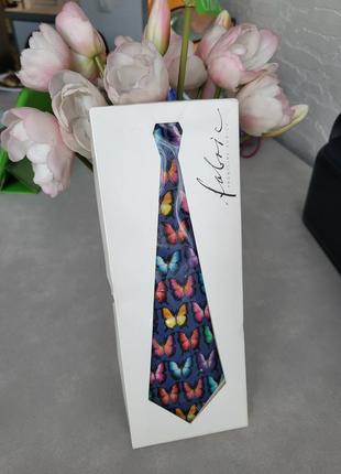Крутая новый галстук, кертук мужской. шелк! коробка, ручная работа!!3 фото