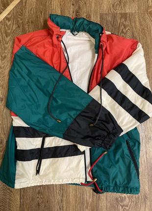 Ретро куртка из 80-90х винтаж унисекс оверсайз