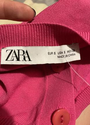 Укорочений кардиган zara7 фото