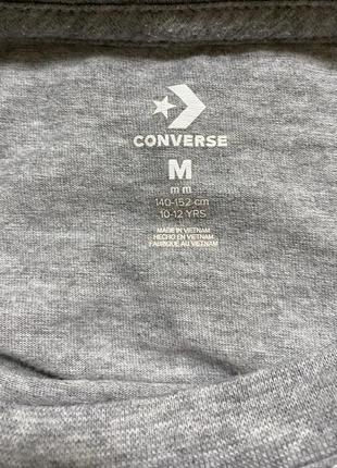 Женская брендовая футболка converse3 фото