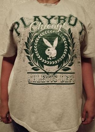 Футболка оверсайз від playboy +missguided