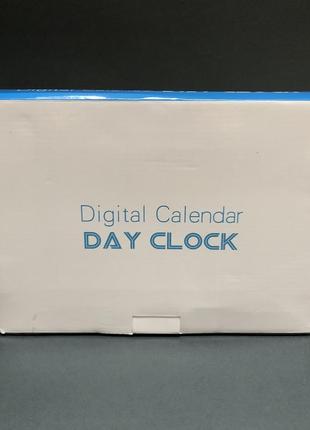 Цифровые часы и  календарь 8-дюймовый7 фото