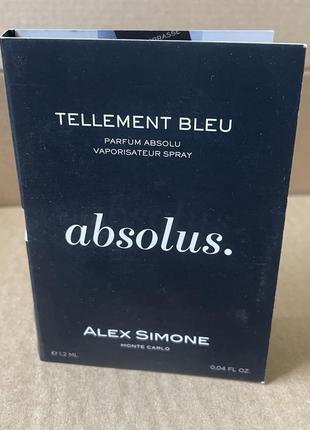 Alex simone tellement bleu parfum 1,2 ml