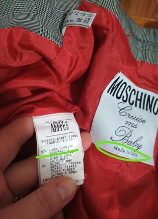 ..люкс бренд вовняний жакет оверсайз оригінал супер якість!!! moschino