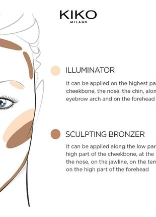 Kiko sculpting stick 201, 202(новинка) 10g.