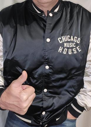 Нова стокова стильна модна брендова  демісезонна оригінальна курточка бомбер h&m

.хл7 фото