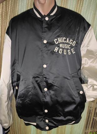 Нова стокова стильна модна брендова  демісезонна оригінальна курточка бомбер h&m

.хл8 фото