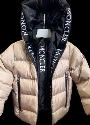 Детская куртка moncler р5-14лет1 фото