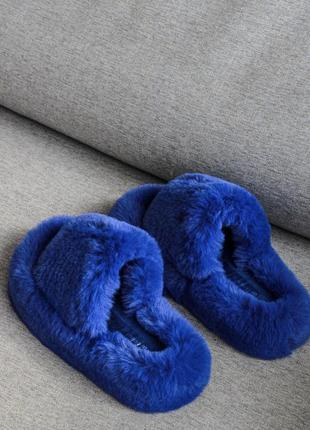 Крутые пушистые тапочки7 фото