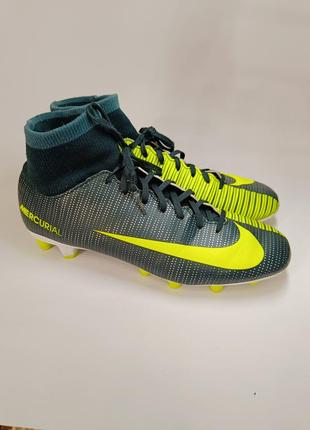 Футбольные бутсы футзалки копки найк nike mercurial superfly v cr71 фото