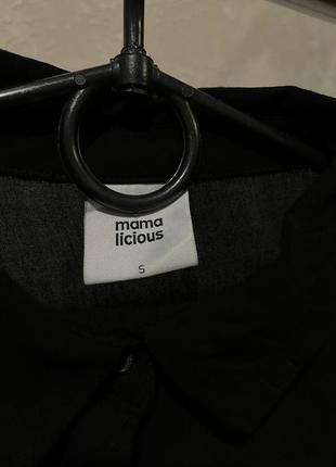 Черная рубашка женская / черная рубашка длинная / длинная рубашка черная