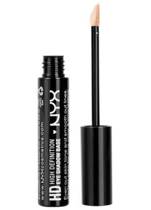 Професійна база під тіні nyx hd eye shadow base