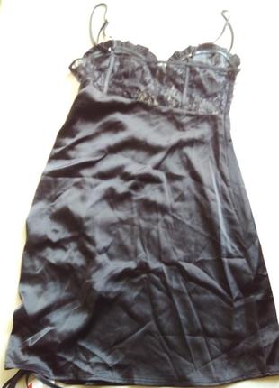 Нове плаття-комбінація з ажурною вставкою2 фото
