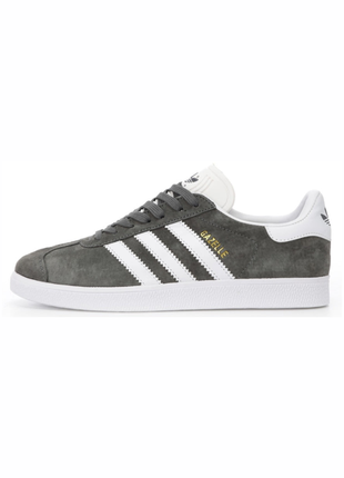 Сникерсы adidas gazelle dark grey  ⁇  36-45.