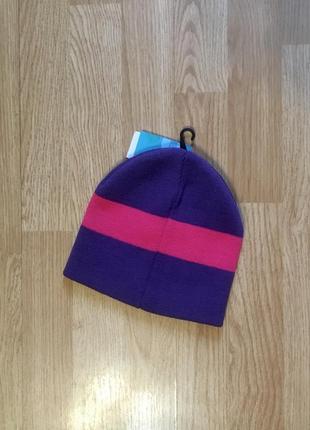 Демисезонная шапка для девочки mountain warehouse, размер 2-4 года, 50-533 фото