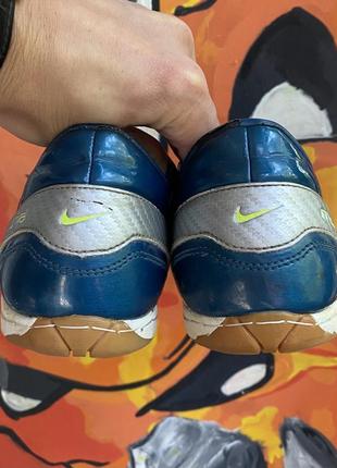 Nike mercurial копы 45,5 размер для зала футбольные синие оригинал6 фото