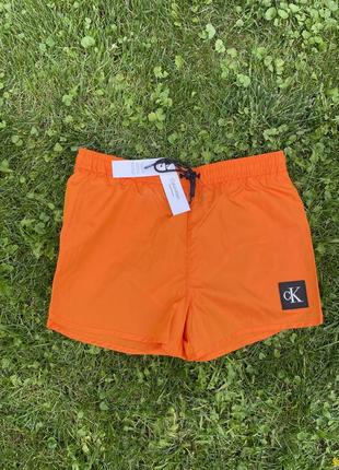 Новые шорты-плавки calvin klein (ck swim nylon runner swim shorts) с америки m,l5 фото