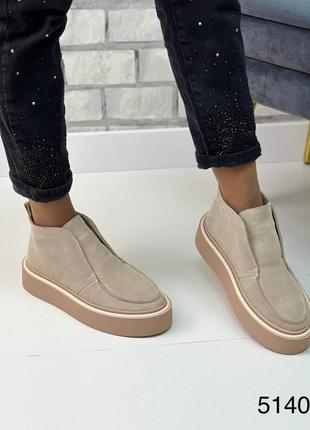 Натуральная кожа замша все размеры ботинки