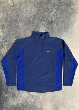 Кофта флісова флісова зіп 1/3 berghaus tnf haglofs mammut rab norrona columbia