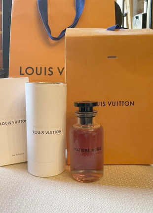 Louis vuitton matiere noire💥оригинал 1,5 мл распив аромата чёрная материя5 фото