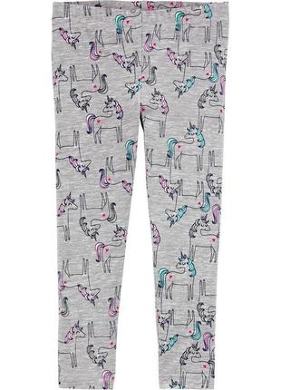 Лосины carter's с единорогами, 4т