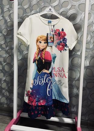 Італійське ошатне плаття серії frozen disney холодне серце piazza italia