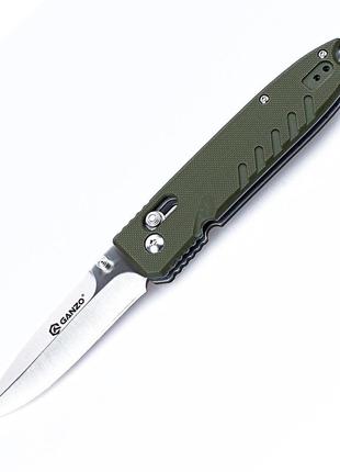 Нож складной с клипсой ganzo g746-1-or5 фото