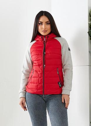 Куртка женская демисезон акомбиноана арт. 1011 красный наличия

код: 1011

опт и розничка
1 250 ₴