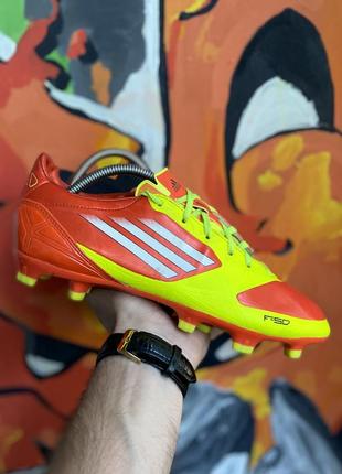 Adidas f-30 бутсы сороконожки 41,5 размер футбольные яркие оригинал