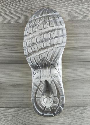 Мужские спортивные кроссовки 42 размер ( 26,5 см ) белые модные легкие кроссовки сетка дышащие текстиль6 фото