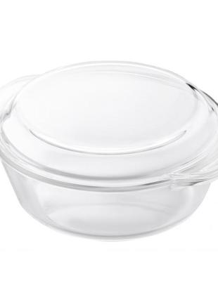 Форма для запікання з кришкою 2 л ardesto black mars ar2407bg