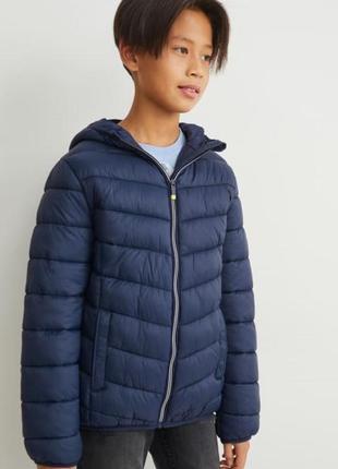 Демісезонна стьобана куртка для хлопця підлітка від c&a
