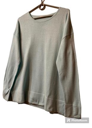 Кофта свитер мятного цвета 52-56 (21)2 фото