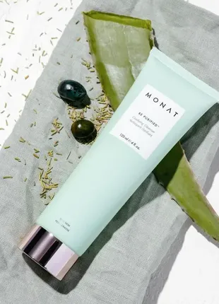 Протизапальний гель із кислотами monat be purified clarifying cleanser 120ml