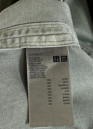 Тренч пальто uniqlo9 фото