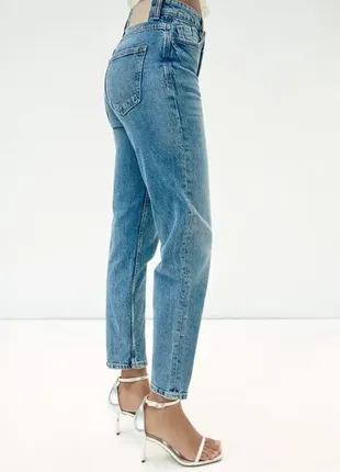 Джинси mom jeans zara3 фото