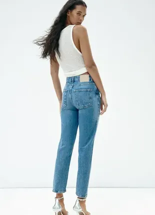 Джинси mom jeans zara4 фото