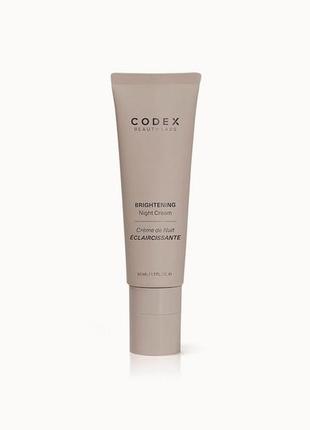 Поживний нічний крем codex antü brightening night cream 50ml (повний формат, без коро2 фото