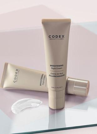 Питательный осветляющий ночной крем codex antü brightening night cream 50ml (полный формат, без коро