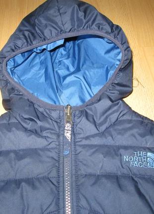 Двухстороння демісезонна куртка , ,the north face5- 6 р.2 фото