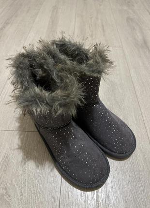 Зимние угги 31р, детская зимняя обувь, теплые ботинки ugg