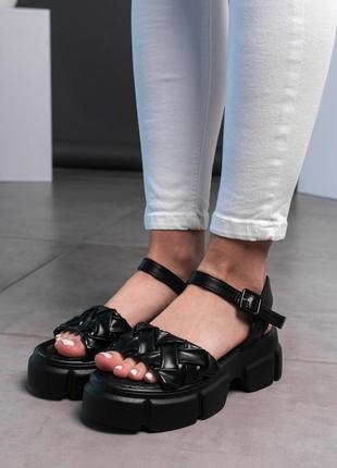 Жіночі сандалі fashion bailey 3632 37 розмір 24 см чорний