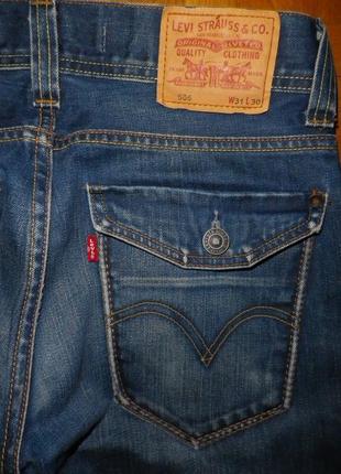 Джинсы мужские levis 506 (standard) original w318 фото