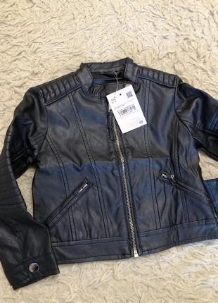 Нереально крута 😎 курточка з екошкіри для принцес