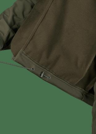 Куртка тактична військова stalker softshell олива6 фото