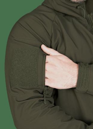 Куртка тактична військова stalker softshell олива2 фото