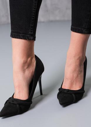 Туфли женские fashion backstreet 3763 37 размер 24 см черный