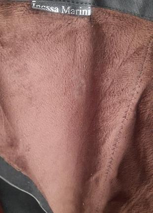 Замшиві ботфорди