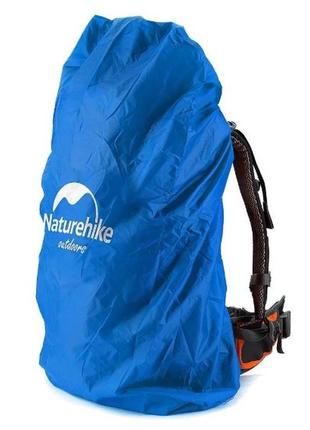 Накидка на рюкзак naturehike s (20-30 л) nh15y001-z blue